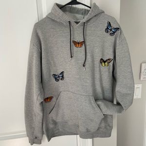 Brittany Allen (Project Runway Designer) Butterfly Hoodie - Size Medium